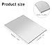 2 Pack Aluminium Sheet, 12 x 7 Inch, 1/4 Inch Thickness, 6061 T6 Aluminium Sheets, Aluminum Flat Stock, by GENHAKON