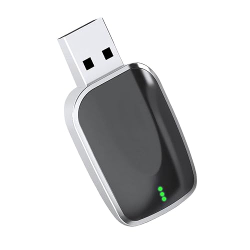 Android Auto Wireless Adapter for Audi Q3 2020-2025,Plug and Play 2 in 1 Converts Wired to Wireless for Android Auxiliary Input Adapters,Android 11+