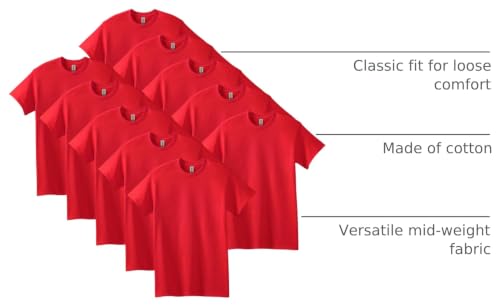 Image of Gildan Adult Heavy Cotton T-Shirt, Style G5000