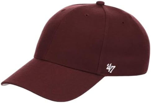 '47 Blank Classic Clean Up Cap, Adjustable Plain Baseball Hat for Men and Women