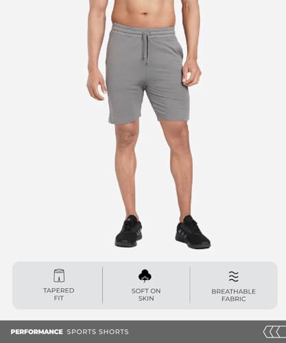 Image of TEGO Revive Shorts | Soft Stretch Recovery Shorts | Slim Fit | VAPArise Fabric | Training, Travel & Lounge Wear | Men's Gym Shorts