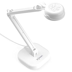 INSWAN INS-1 USB Document Camera — 8MP Ultra HD, Auto Focus, LED , Built-in Mic, Windows, Mac, iPad, Chromebook Compatible for Distance Learning, Remote Teaching, Web Conferencing, Live Demo