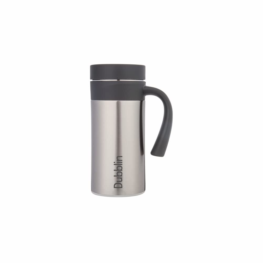 DUBBLIN Fresco Stainless Steel Tea Coffee Mug Double Wall Vacuum