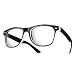 Produktbild NEW UNISEX (Damen Herren) Lesebrille +1.5 Retro Vintage Brille SUNGLASSES Shades UV400 Protection Morefaz(TM) (Lesebrille + 1.5 Rubbi schwarz)