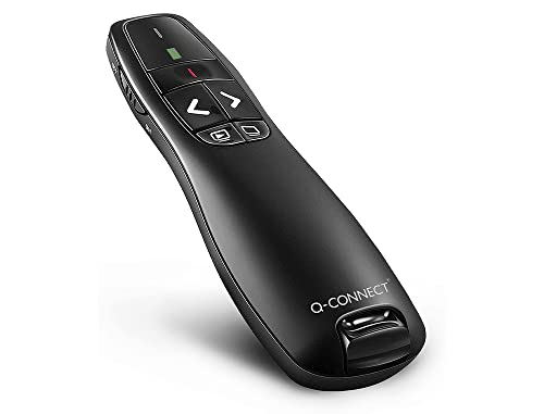 Puntero laser q connect para presentaciones 5 botones alcance 20 mt micro usb