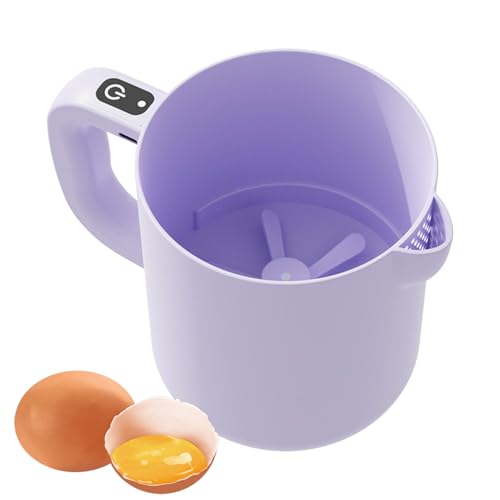 Yulokdwi Batidora Eléctrica de Cocina | Batidora Eléctrica para Bebidas,Batidor Portátil Inalámbrico con Capacidad 1 Litro para Cocina Hogar Exterior