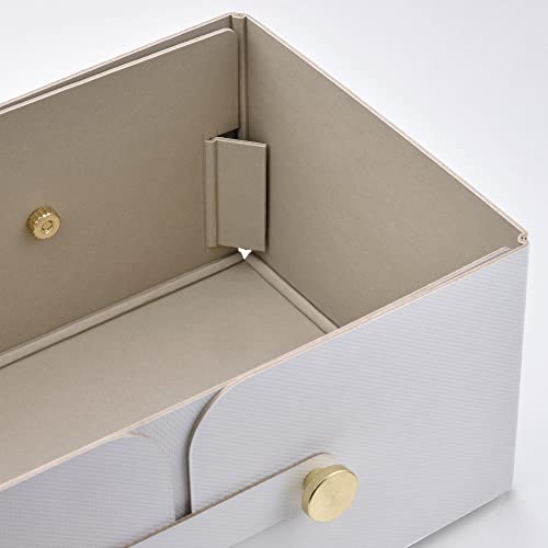 Spinnrock Boîte avec compartiments ProTuning blanche 25x16x10 cm