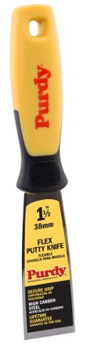 Purdy 144900315, Flexible Blade Knife & Scraper, Yellow