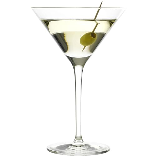 Stölzle Lausitz Cocktailschalen Grandezza 240 ml / 6er Set Martini Gläser/Aperitifgläser/Cosmopolitan Gläser spülmaschinenfest und stoßfest