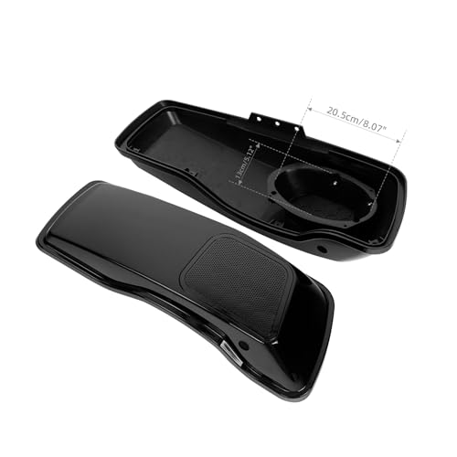 Tapa para bocina en alforjas para Harley Touring 2014-later miniatura 5