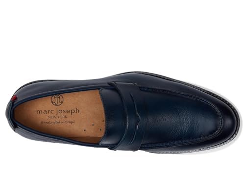 Marc Joseph New York Men's Casual Slip on Leather Penny Loafers2