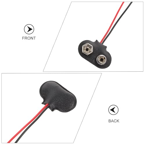 Conectores de batería 9v Alipis tipo T para solucionar fallos en portapilas 3