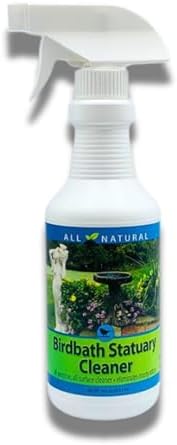 Bird Bath Care and Maintenance – Secrets to a Sparkling Oasis Revealed 6 CareFree 98510 Birdbath and Statuary Cleaner, 16-Ounce