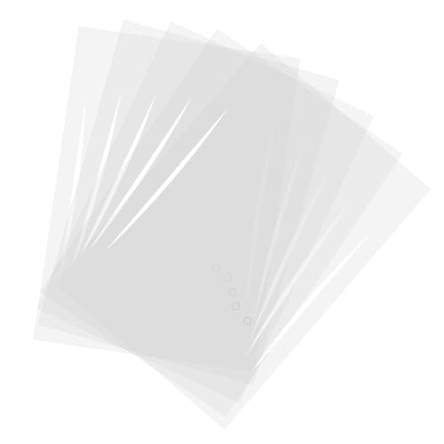 QUARKZMAN 200 Stück Wärmeschrumpfbeutel, 5 x 7 POF Klarer Wärmeschrumpffilm für Geschenkkörbe, Verpackungssammlung, Selbstgemachte DIY, Handgemachte Bastelarbeiten, Kekse