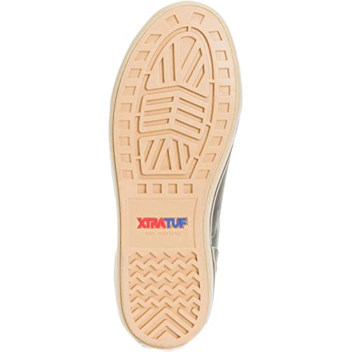 Image of XTRATUF Men's 6 inch Waterproof Slip Resistant Breathable Lightweight Rubber Performance Ankle Deck Boat Fishing Boots, Camo, 11