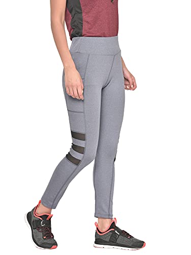 Image of CHKOKKO Women's Regular Fit Polyester Blend Sports Leggings (JSSTIGHT)
