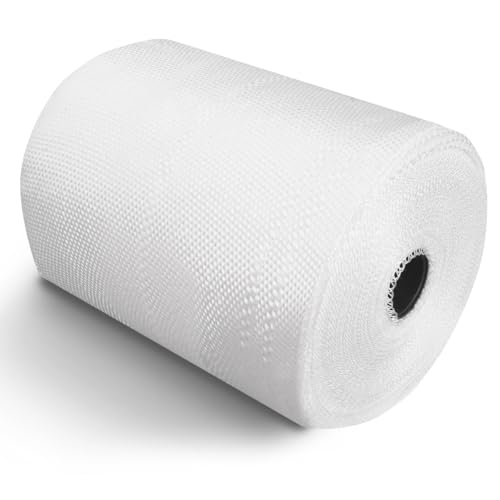 Malla Fibra de Vidrio 10 cm X 30 m, Malla Fibra de Vidrio Mortero Autoadhesiva, Estructura de Transpirable Evita Que se Deslice y se Caiga, para Reparaciones de Juntas y Grietas en Paredes