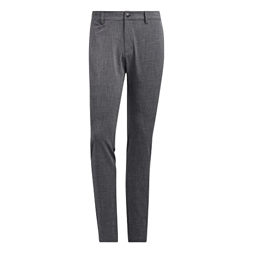 adidas Men's Crosshatch Golf Pants, Black, 40W X 32L