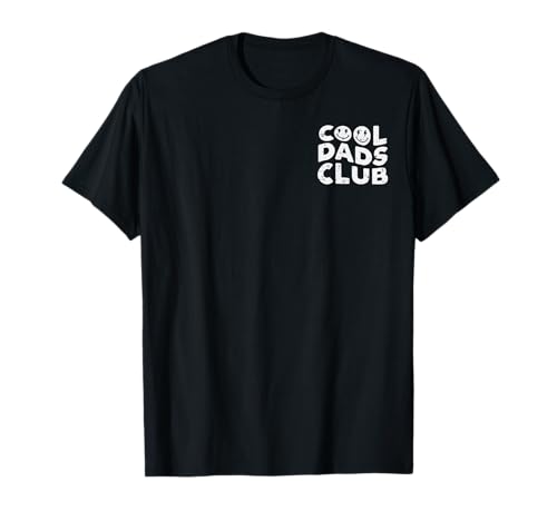 Fête des Pères Cool Dads Club Smile Pocket Funny Daddy Papa Men T-Shirt