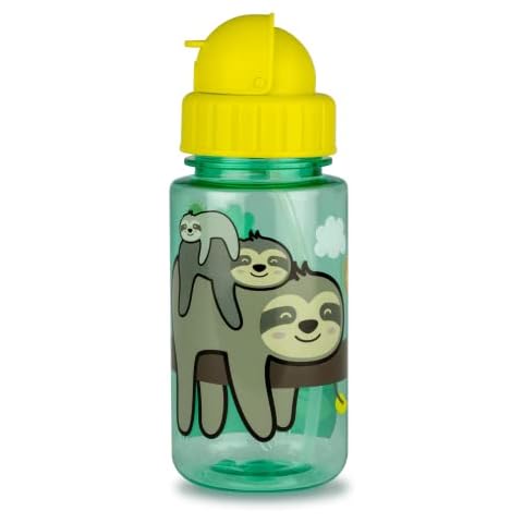 TUM TUM Botella de Agua para Niños con Pajita sin BPA Cover
