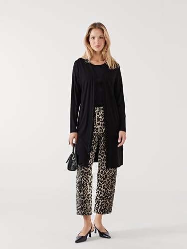 LC WAIKIKI Shawl Collar Women's Cardigan S Black