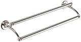 Ginger Double Towel Bar (24-inch) Solid Brass Towels Racks for Bathroom, Polished...
