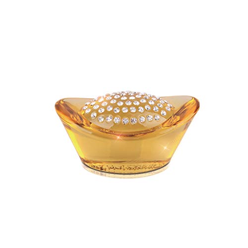XIAONINGMENGDIAN Ornamenti di lingotti d'oro citrino, Artigianato Feng Shui di Grandi Dimensioni, Decorazioni Soggiorno, Regali di Apertura, Decorazioni Creative Regalo, Gioielli