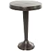 Benzara Vintage Inspire Metal Bronze Accent Table, 26-Inch, 19-Inch