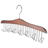 BESTOYARD Multifunktionaler Gürtelhalter und Edelstahl mit Starker Kapazität und Stilvollem Design für Kleiderschrank und Einfache Aufbewahrung von Gürtel und Accessoires