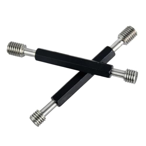Screw Thread Plug Gauge M0.8 .9 M1 .2 .4 .6 .7 M2 .5 M3 M4 M5 M6 M8 M10 M12 M16 Right Hand Metric Fine Gage(M1.6X0.35) miniatura 4