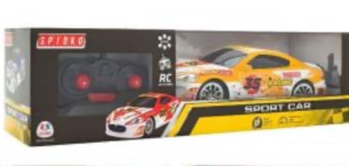 Generico Spakko - Coche deportivo teledirigido teledirigido a escala 1:24, juguete de carreras para niños