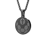 Phoenix Angela Jewelry Crafted Sports Pendant Necklace Baseball Football Soccer Basketball Volleybal