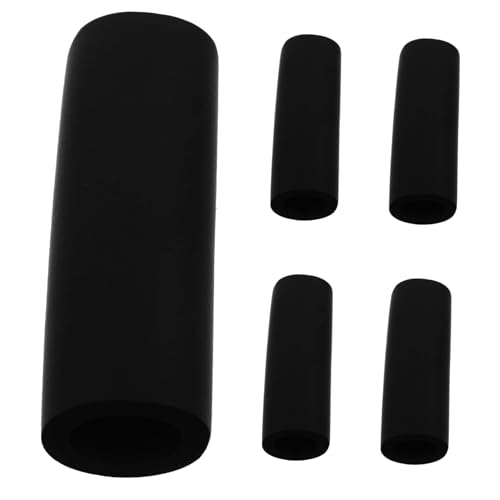 Toddmomy 5pcs Pet Leash Handle Grip Sleeves Non-Slip Sponge Wrap for Enhanced Comfort and Foam Covers for Dog Leashes and Ropes for Easy Handling