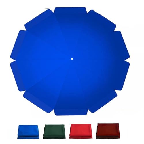 Tela para sombrilla roja e impermeable con recambio para 8 o 10 varillas 2