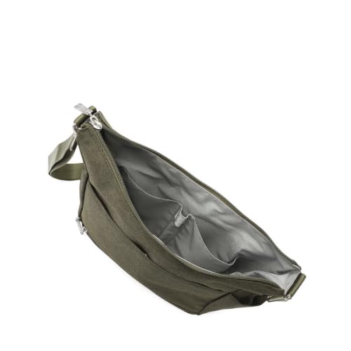 Image of Baggallini Modern Everywhere Crossbody Bag for Women 11x9x4.5 Rfid Hobo Bag
