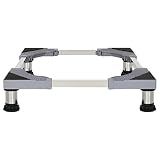 Kokorona Washing Machine Stand Mini Fridge Stand with 4 Strong Feet (5.1-6.3in High), Adjustable Ref