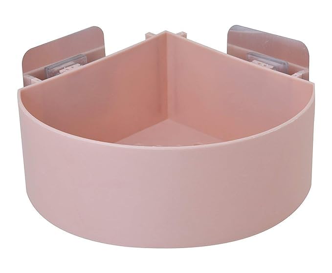 BBD kitchen shop Bathroom and Kitchen Organizer Corner Shelf Triangle Plastic Soap Holder with Wall Mount Suction Cup (Multicolor : Set of 1) (B0BP24955L) Amazon Price History, Amazon Price Tracker