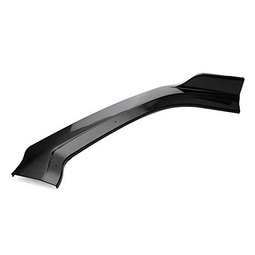 MotorFansClub 3pcs Front Bumper Lip fit for compatible with Nissan Altima 2019 2020 Splitter Trim Protection Spoiler, Glossy Black