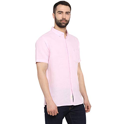 Image of Red Tape Men's Solid Regular Fit Casual Shirt