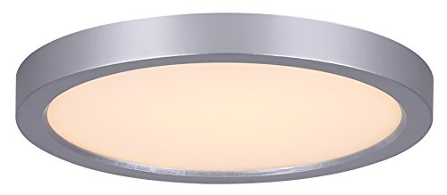Canarm Led-Sm7Dl-Bn-C Ltd 7" Led Round Disk Light, Surface Mounted, Line Volt Without Driver, Painted Nickel With Acrylic Lens, 7", Brushed Nickle #TOP17