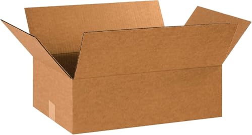 Image of BOX USA 18x12x6 Boxes for Shipping, Moving & Packing, 25-Pack | Medium Boxes 18 inchL x 12 inchW x 6 inchH Corrugated Cardboard for Home, Business, e-Commerce Order Fulfillment Supplies, 25-Pack