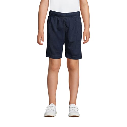 Lands' End Uniform Boys Mesh Short Classic Navy Kids Medium cover