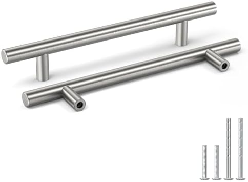 Goldenwarm 15 Stück Küchengriffe Edelstahl 160mm Lochabstand Möbelgriffe Edelstahl Schrankgriffe Schublade Küchenschrank Griffe für küchenschränke
