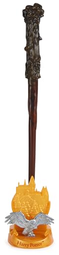 Wizarding World Harry Potter, 12-inch Magical Collector Harry Potter Wand with Stand & Die-cast Icon, Magical Creatures, Accessory for Costumes - image 7
