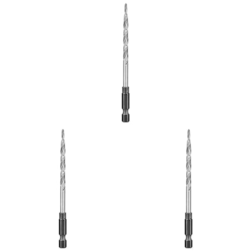 Miniatura 5 de DEWALT DW2538 #8 - Broca avellanadora de repuesto de 1164 pulgadas, color plateado