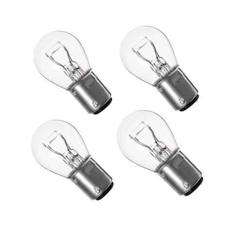 ZMShun 4�� 12V 21/5W 1176 BA15D �N���A�J�[�o���u �ԗp�E�B���J�[�d�� ���� 1176 �n���Q���M�����C�g �X�g�b�v�u���[�L�e�[���C���W�P�[�^�[�����v DC12V BA15D �n���Q���d�������v 4300K �C�G���[