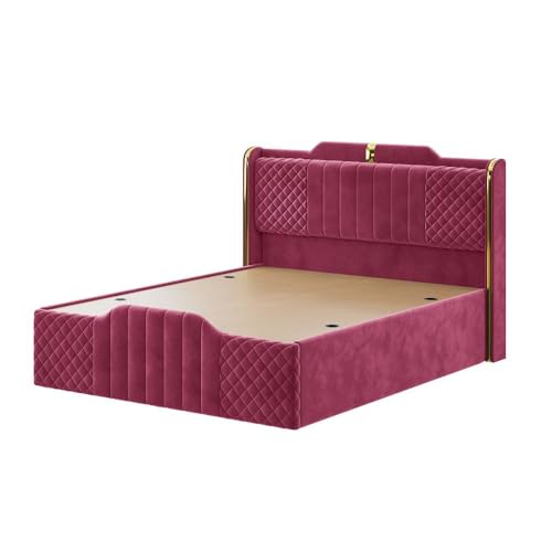 Image of Wakefit Velura Queen Size Storage Upholstered Bed