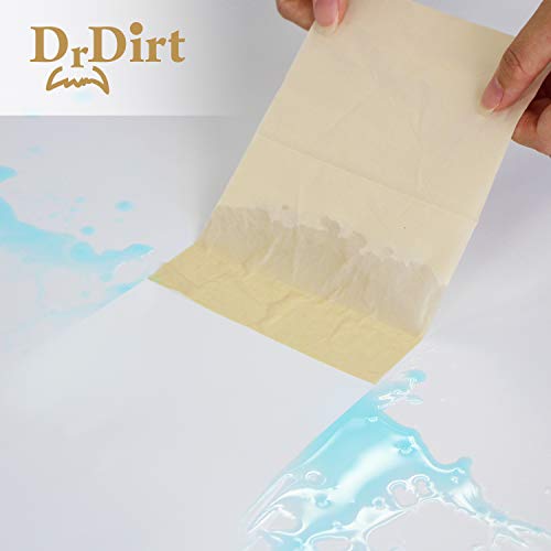 Drdirt Bamboo Facial Tissue 3 Ply 110 Count Individual Travel 4 Packs With 1 Dispenser Wall Mounted Box Cover Holder For Bathroom And Kitchen #TOP5