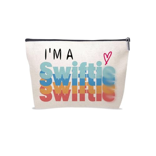 Weenwill Frauen Geschenke Kosmetiktasche Musikliebhaber-Geschenk für Frauen Album Inspiriertes Sänger-Fan Geschenk Make-up-Tasche Mädchen Reißverschluss kulturtasche
