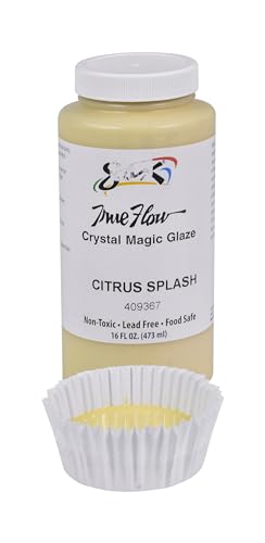 Image of Sax True Flow Crystal Magic Glaze - 1 Pint - Citrus Splash